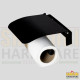 BLACK / CHROME TISSUE HOLDER S013