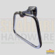 CLOSED SILVER HAND TOWEL HOLDER