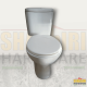 HALF SET CLOSE COUPLE TOILET