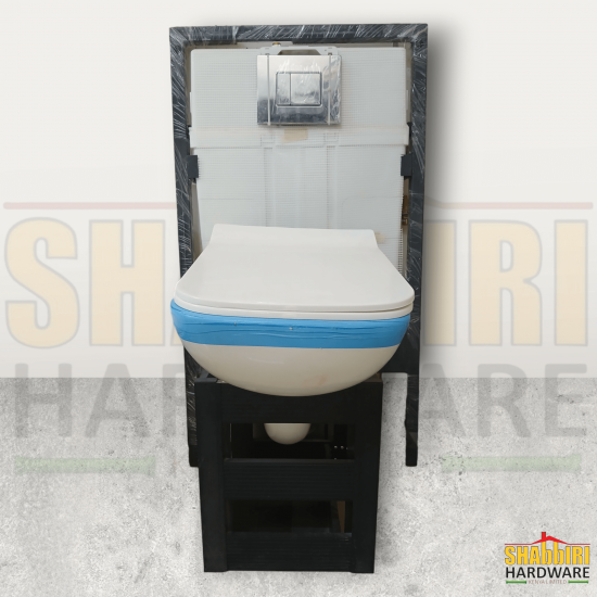 PREMIUM WALL HANG TOILET SET