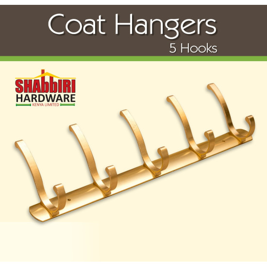 COAT HANGER GOLD