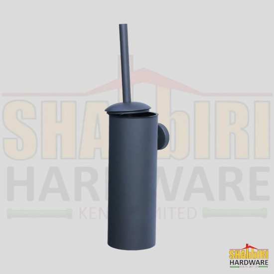 PREMIUM CONCEALED TOILET BRUSH - GUN GREY