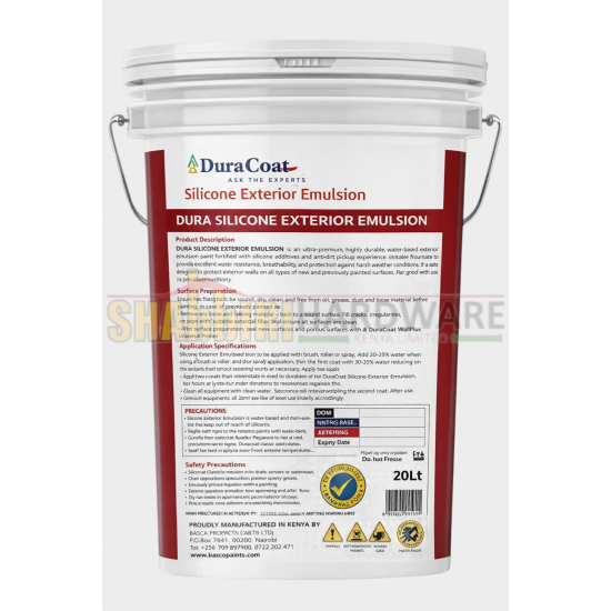 DURACOAT SILICON EXTERIOR  EMULSION 20 LITERS