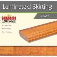 LAMINATED SKIRTING XY651 2.4MTRS LENGTH