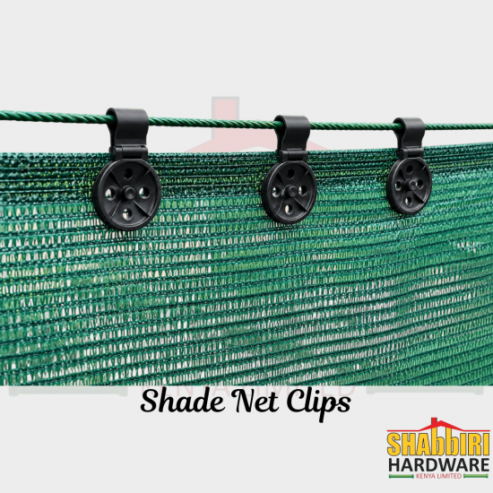 Shade Net Clip – Heavy-Duty Plastic Shade Cloth Fastener for Greenhouse, Garden & Construction Netting Kenya