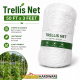 White Trellis Net 50FT x 3FT – Climbing Plant Support Net for Gardens & Farms in Kenya | Shabbiri Hardware