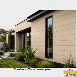 Fiber Cement Teak / Cassia Cladding Planks 8mm × 200mm × 3000mm In Kenya