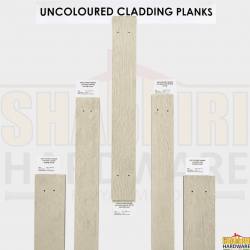 Fiber Cement Teak / Cassia Cladding Planks 8mm × 200mm × 3000mm In Kenya