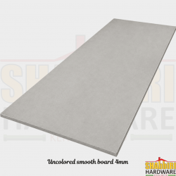 Uncoloured Smooth Board 4mm × 1200mm × 2400mm | Paintable Interior Walling & Ceiling Board Kenya