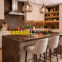 Dark Emperador PVC Marble Sheet