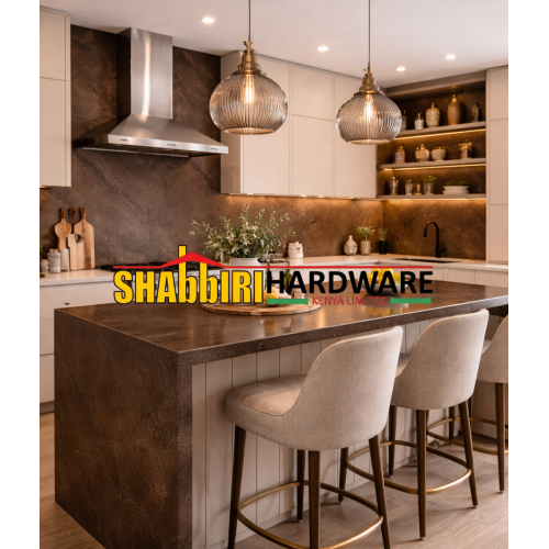 Dark Emperador PVC Marble Sheet