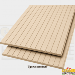 Fiber Cement  V-Groove Cassiano / Cassia Deco Board 8mm × 1200mm × 2400mm In Kenya