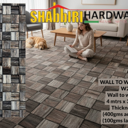 Premium Wall-to-Wall Carpet W2303 – 5mm Thick Heavy Duty Soft Carpet Flooring 