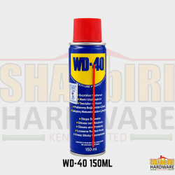 WD-40 Multi-Use Product 150ml Aerosol Spray – Lubricant, Rust Remover & Water Displacer
