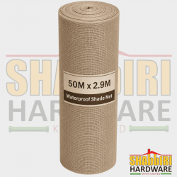 Waterproof Beige Shade Net 50m x 2.9m | Outdoor Sun Protection, Parking Shade & Patio Shade Net in Nairobi Kenya