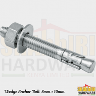 Wedge Anchor Bolt 8mm × 80mm | Heavy-Duty Concrete Expansion Anchor Kenya