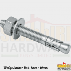 Wedge Anchor Bolt 8mm × 80mm | Heavy-Duty Concrete Expansion Anchor Kenya
