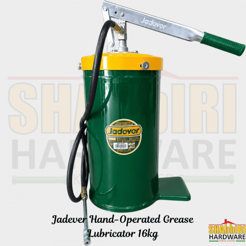 Jadever 16KG Hand-Operated Grease Lubricator with 1500mm Hose | Manual Grease Pump Kenya