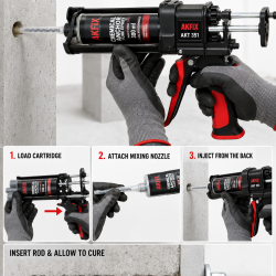 Akfix AKT 351 Chemical Anchor Gun – Heavy-Duty Epoxy Anchor Applicator Gun in Kenya