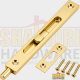 FLUSH BOLT GOLD 