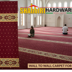 Premium Mosque Wall-to-Wall Carpet – Masjid Prayer Carpet Flooring 
