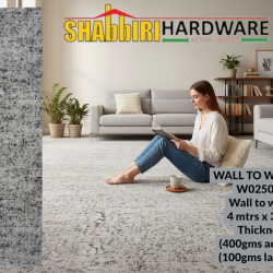 Premium Wall-to-Wall Carpet W025051905-2 – 5mm Thick Heavy Duty Soft Carpet Flooring 