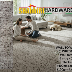 Premium Wall-to-Wall Carpet W025051905-6 – 5mm Thick Heavy Duty Carpet Flooring 